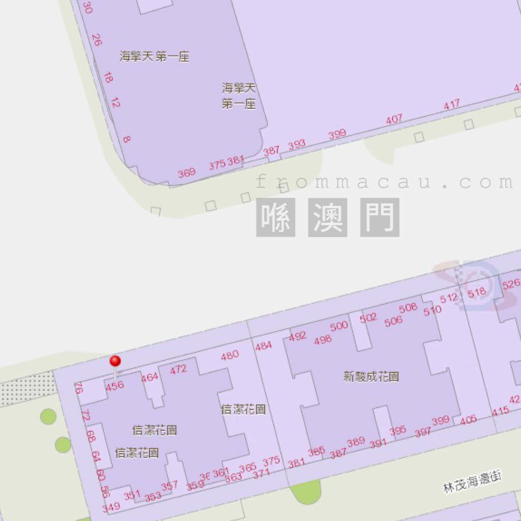 Location of Haeundae in Lamau Fai Chi Kei, Macau