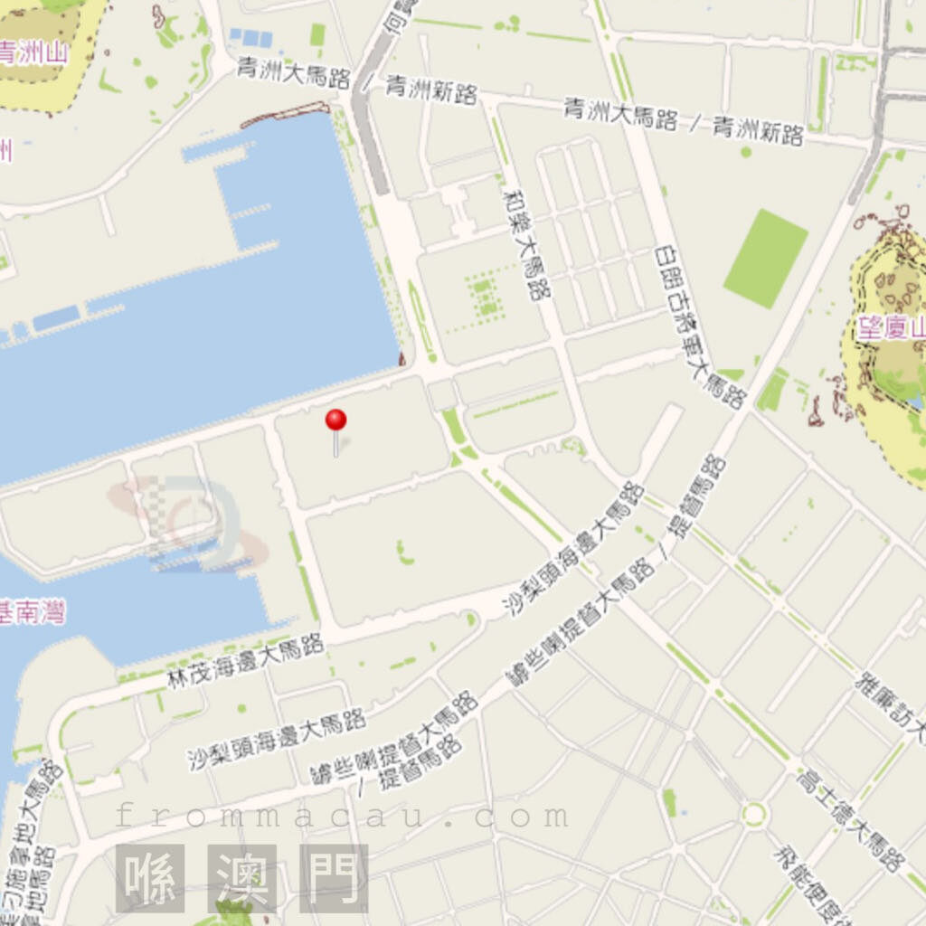 Zoom in location area again of HaoLian Congee Restaurant in Fai Chi Kei (Lok Yeung), Macau