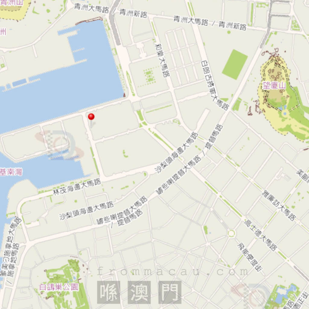 Zoom in location area again of ( Nagano restaurant / Chang Ye Liao Li ) in Fai Chi Kei (Lok Yeung), Macau.