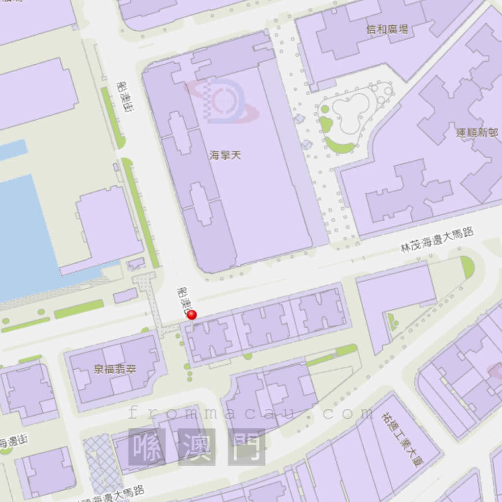 Zoom in location area of Haeundae in Lamau Fai Chi Kei, Macau