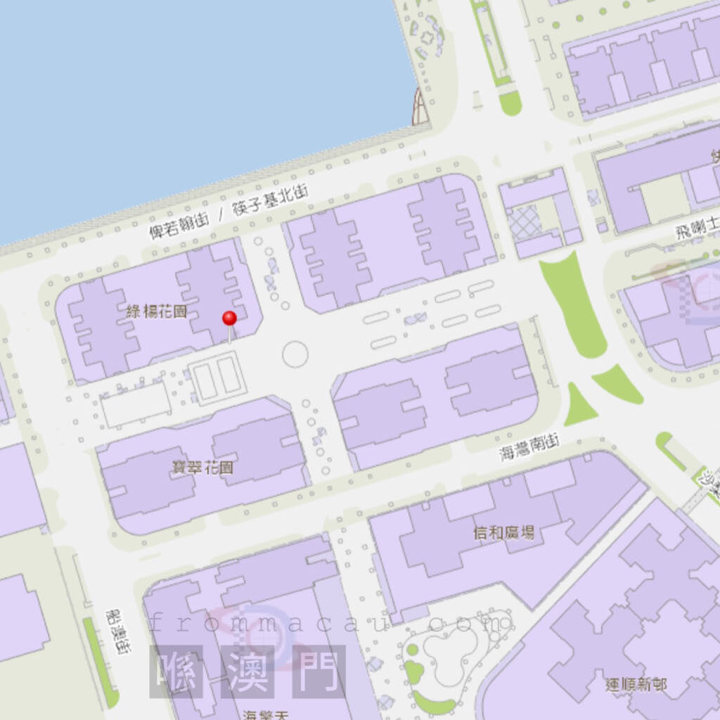 Zoom in location area of HaoLian Congee Restaurant in Fai Chi Kei (Lok Yeung), Macau